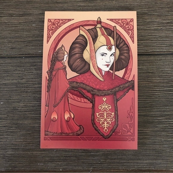 Disney Star Wars: Women of Star Wars postcards bundle #13 (Set of 5) - Picture 2 of 6